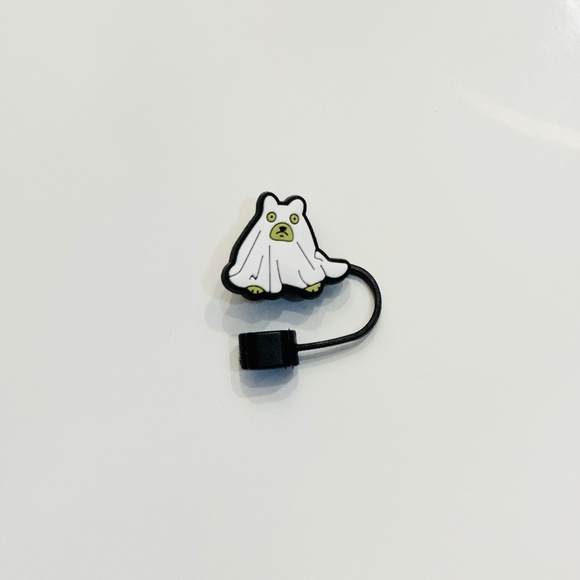 Ghostdog Halloween Straw Topper - Picture 1 of 1